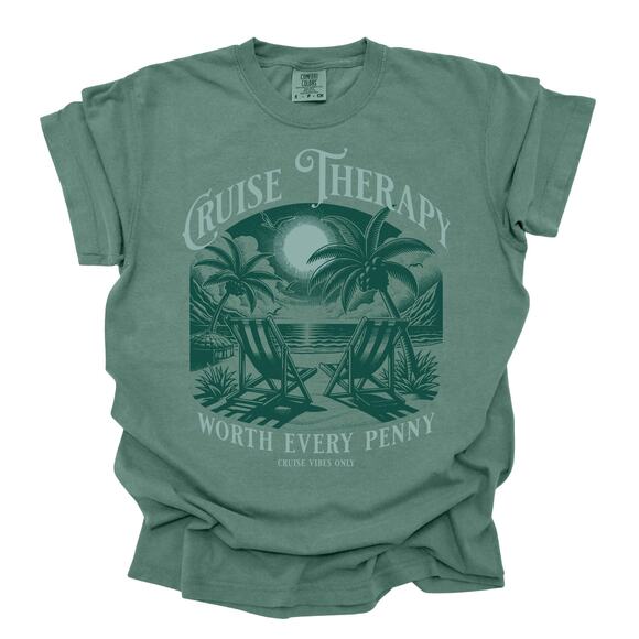 Cruise Therapy Cruise T-Shirt Small - Picture 2 of 2